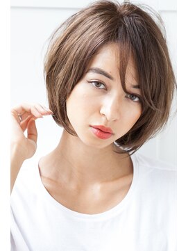 リル 8F 銀座(Rire) 【Rire-リル銀座-】ひし形シルエットナチュラルボブ☆