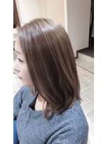ティアラ 桜木町(TIARA)&nbsp;お客様style～ナチュラルハイライト×ベージュカラー　ｂｙ西山