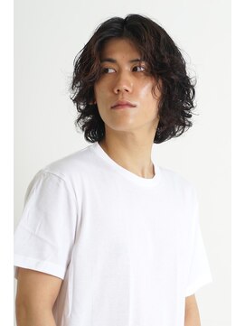 にもう ミディアムパーマ