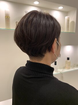 ヘアアンドライフ リー 山形北店(Re...) 大人２ブロックショート/ローライト/立体感/20代30代40代
