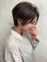 クレドガーデン 浦和店(CRED GARDEN)&nbsp;大人可愛い/小顔ひし形×前下がりショートボブg5