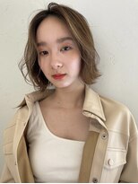 コンティニュー オモテサンドウ(CONTINUE OMOTESANDO)&nbsp;CONTINUE(表参道)ボブパーマ/手嶋