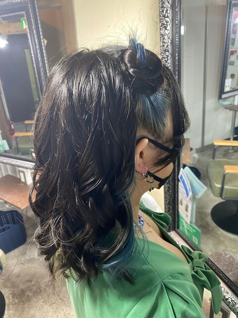 ヘアセット/ヘアメイク/巻きおろし/逆毛/卒業式[新宿/新宿駅]