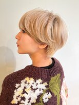 メモリーズ 銀座(Memories)&nbsp;丸み/ブロンドショート/ハイトーンショート