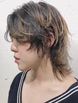 イミ(imi) ウルフカット/ダブルカラー/似合わせカット/髪質改善[登戸]