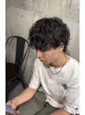 緩め波巻きツイスパ
