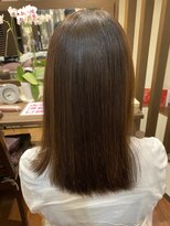 美容室エイシア(A S I A) 白髪ぼかしカラー/グレーベージュ/髪質改善/前髪パーマ