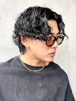 アソビ 表参道(ASOBI)&nbsp;スパイラルパーマ センターパート