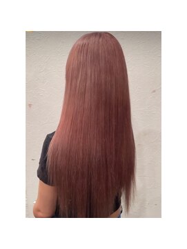 ボアップ(boappu) #暖色カラー#ケアブリーチ#ピンクカラー#髪質改善