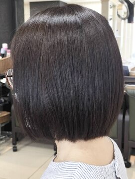 ヘアークリアー 春日部 大人かわいい肩上ボブ/耳にかけても◎/春日部/30代40代50代