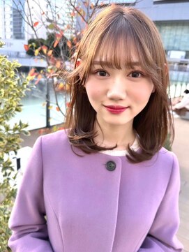 アンダーバーホワイト(_WHITE) 大人可愛い20代30代40代インナーカラー似合わせ小顔ワンカール