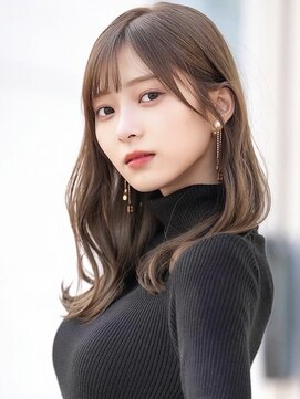 ミラリー トウキョウ(Mirareee Tokyo) くびレイヤー美髪ケアカラーエアリーロングピンクブラウン