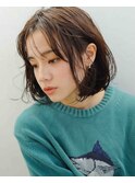 大人レイヤーボブスタイル