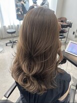 ソヨン 栄2号店(SOYON)&nbsp;ブリーチなしダブルカラー/ミルクティーベージュ/メルティカラー