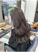 艶カラー☆ゆるふわロング ショコラアッシュ