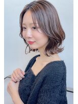 ルームガーデン 小田急相模原(RoomGarden)&nbsp;ココアベージュ/小顔/黒髪/クラゲヘアー