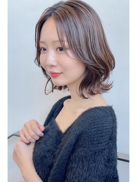 ルームガーデン 小田急相模原(RoomGarden) ココアベージュ/小顔/黒髪/クラゲヘアー