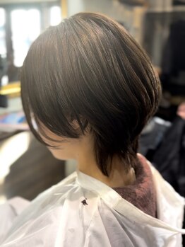 ルテラ(Lutella)の写真/繊細なカット技術で丁寧に仕上げ、朝のスタイリングを簡単に☆髪のお悩みも気軽に相談しやすい雰囲気◎