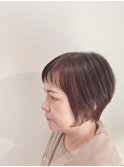 アシメショートボブ