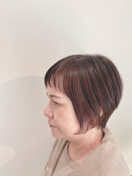 アシメショートボブ