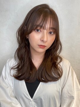 ロンドルピナス 小倉(Lond Lupinus) イメチェン外ハネボブワイドバングホワイトブロンド韓国/小倉
