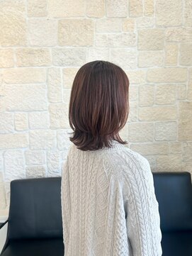 ヴァン カウンシル 川口店(VAN COUNCIL) 大人可愛いくびれミディ　ピンクブラウン　＃３