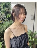 【ボブ】小顔になるレイヤーボブ