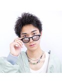 アップバングショート