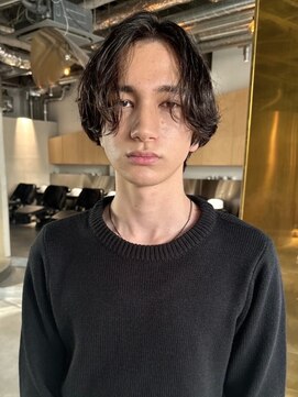 スクリーン(SCREEN) スペインカール/スパイキーショート/ブルーブラック/神戸