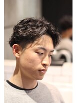 キングスマントーキョー 多摩センター2nd(KINGSMAN TOKYO)&nbsp;センター分け×パーマ