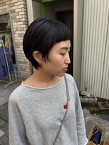 アッシュ 下北沢店(Ash) オン眉ショートヘア