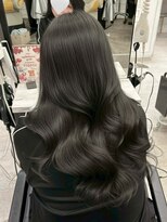 アマトウキョウスマートサロン(AMA TOKYO×Smart Salon)&nbsp;オリーブグレージュ  グレージュ  赤み消しカラー