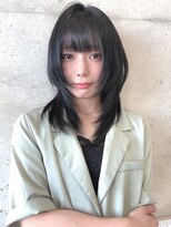 ユイマァル 岡山店(YUIMARL)&nbsp;くらげヘア20代30代40代ハッシュカットハイレイヤーウルフ