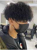 波巻きツイスパ/サーフカール/メンズ/men's/メンズサロン/眉毛