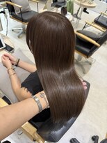 ジーナ 福岡天神(Zina) ミディアムヘア/暗めカラー/デザインカラー/髪質改善