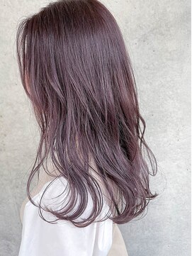 シロ(SiLO) ★ピンクベージュのやわらかセミロング