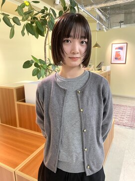 ロジェ(loje) 20代30代40代　ボブレイヤー/暗めカラー/フェイスフレーミング