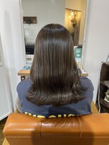 ニフティー(Nifty)&nbsp;オリーブグレージュ/ブリーチなし/透明感カラー