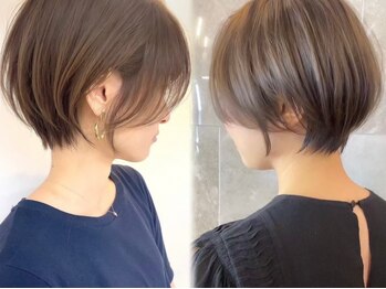 サンドレオ 新宿店(sand Leo)の写真/<年間20000人来店実績の姉妹店>"ショートカット"講師経験のあるstylist多数在籍*[新宿/ショートボブ]
