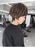 白髪ボカシ×ショート