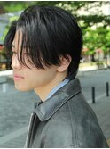 10代/20代/ダウンパーマ/センターパート/韓国/池袋メンズカット