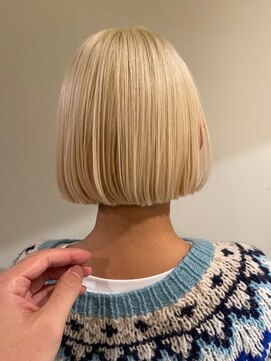 カンナ オーガニック ヘアデザイン(CANNA ORGANIC & HAIR DESIGN) 抜きっぱなし/ミルクティーブロンド/抜きっぱなしブロンド