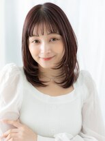 ドクターズサロン LAB 小山店 暗髪ミストバング韓国ツヤ髪レイヤーカットk小山10代20代30代