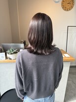 アイビーユー(ivy.u) ラベンダーグレージュ・ミディアムヘア