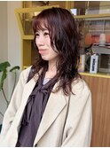 〈浅草 半個室〉レイヤーパーマ/ピンクベージュ