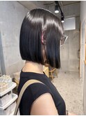 髪質改善ボブ