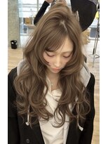 ジゼル ビエラ博多テラス店(GiseL)&nbsp;ブリーチで作る透明感ミルクティー