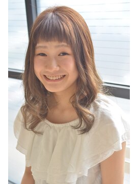 ワークスヘアー(WORKS HAIR) ベビーバングロング