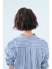 【cotton】ツヤ×無造作の大人可愛いボブ