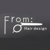 フロムヘアーデザイン(From:Hair design)のお店ロゴ